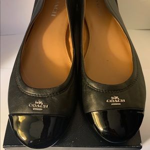 Coach Leather ballet flats